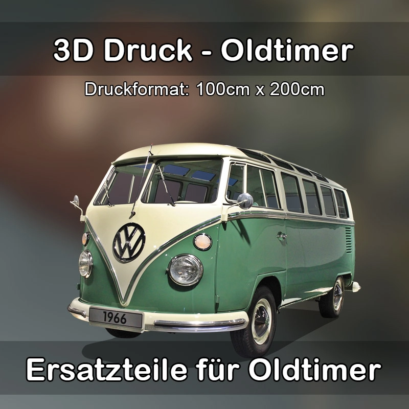 Großformat 3D Druck für Oldtimer Restauration in Freudenstadt 