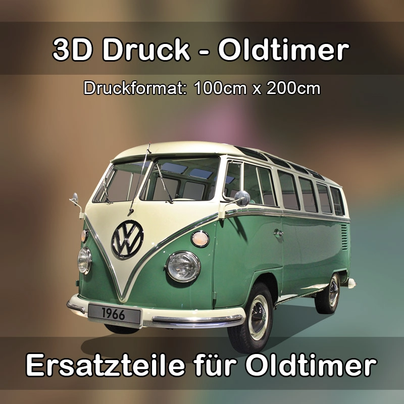 Großformat 3D Druck für Oldtimer Restauration in Frickenhausen (Württemberg) 