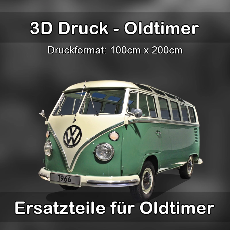 Großformat 3D Druck für Oldtimer Restauration in Friedberg (Bayern) 