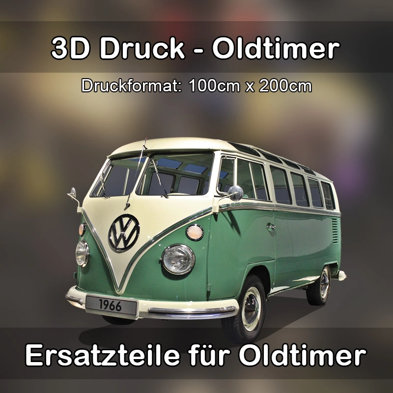Großformat 3D Druck für Oldtimer Restauration in Friedeburg 
