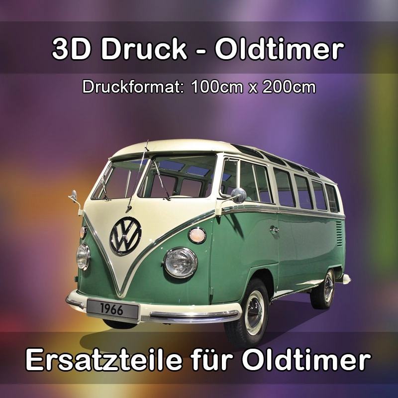Großformat 3D Druck für Oldtimer Restauration in Friedrichroda 