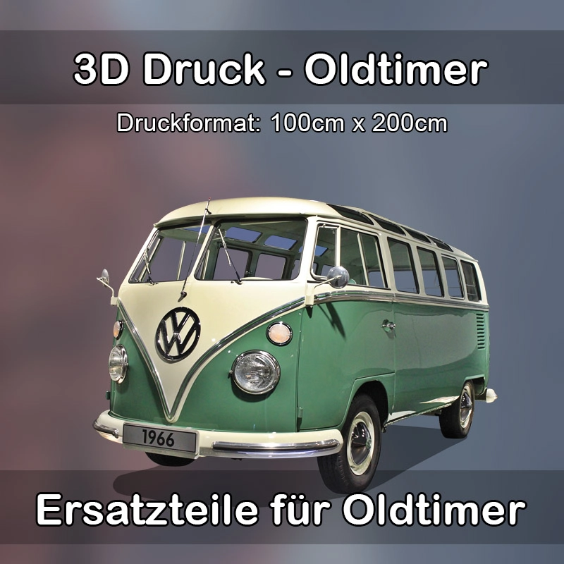 Großformat 3D Druck für Oldtimer Restauration in Friedrichsdorf 