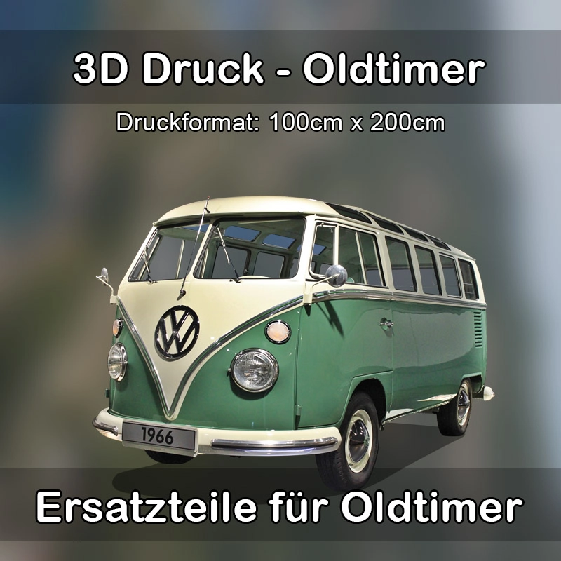 Großformat 3D Druck für Oldtimer Restauration in Friesenheim (Baden) 