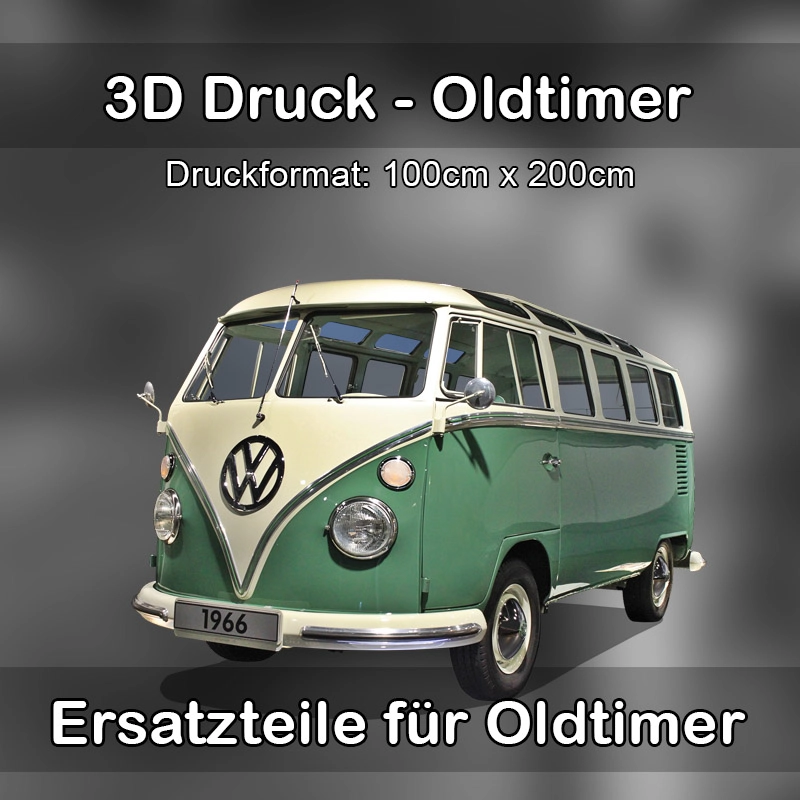 Großformat 3D Druck für Oldtimer Restauration in Friolzheim 