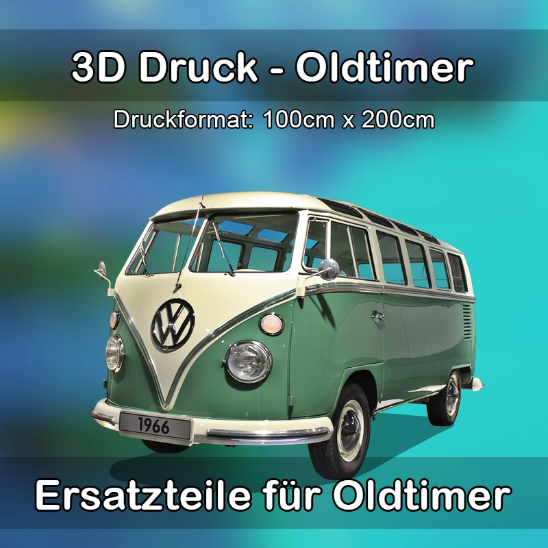 Großformat 3D Druck für Oldtimer Restauration in Frohburg 