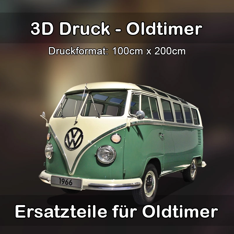 Großformat 3D Druck für Oldtimer Restauration in Frontenhausen 