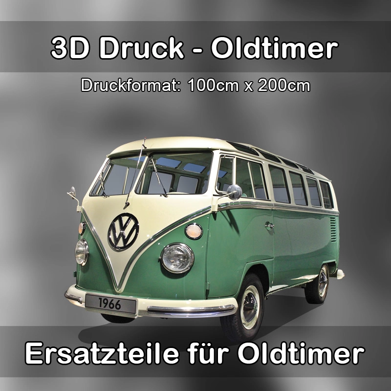 Großformat 3D Druck für Oldtimer Restauration in Fürstenberg/Havel 