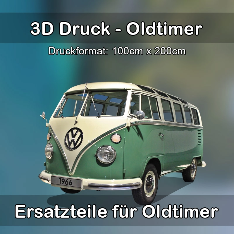 Großformat 3D Druck für Oldtimer Restauration in Fürstenfeldbruck 