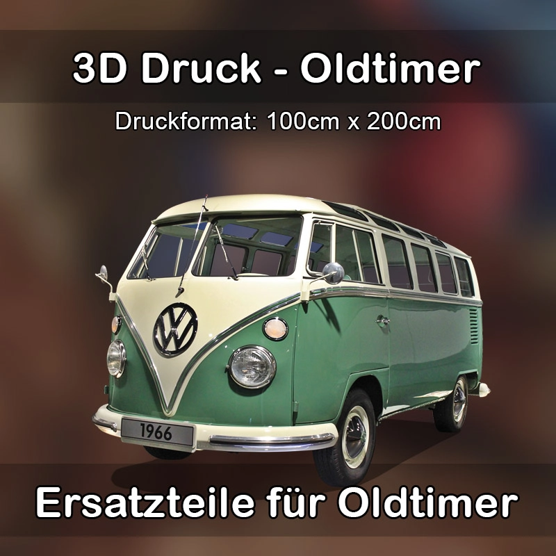 Großformat 3D Druck für Oldtimer Restauration in Fürstenstein 