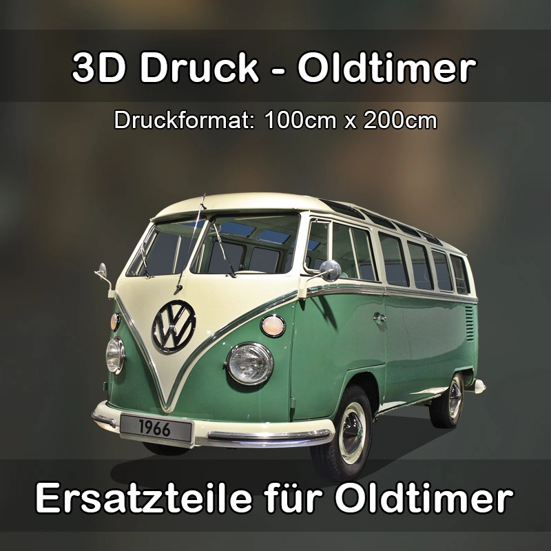Großformat 3D Druck für Oldtimer Restauration in Fürth 