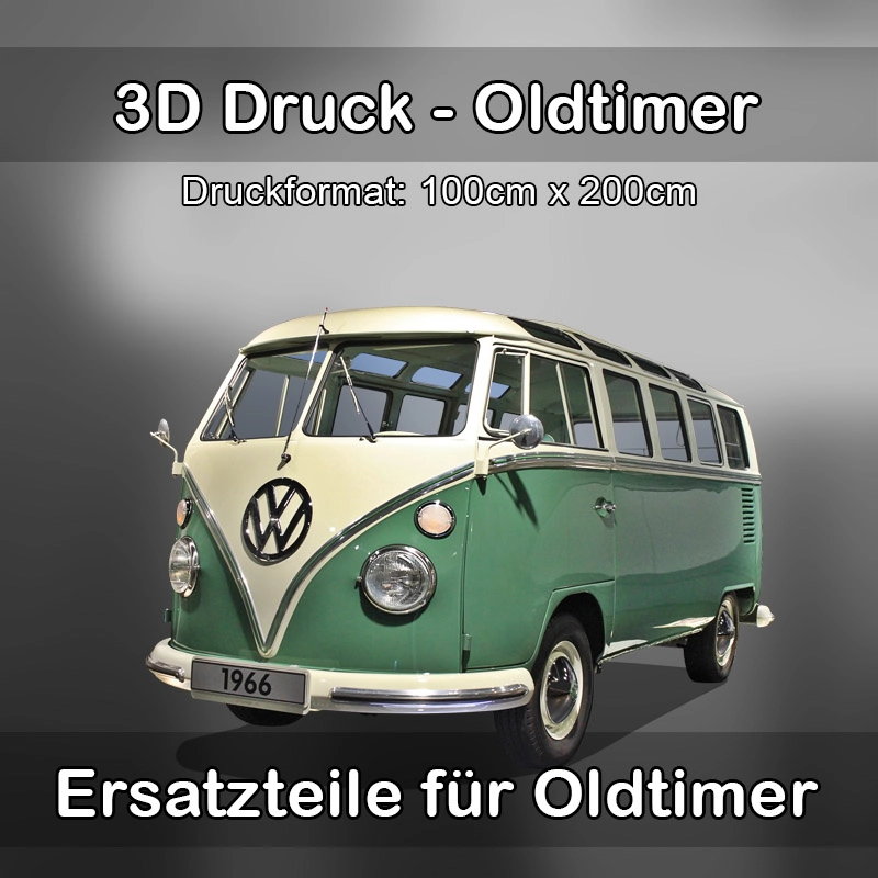 Großformat 3D Druck für Oldtimer Restauration in Füssen 