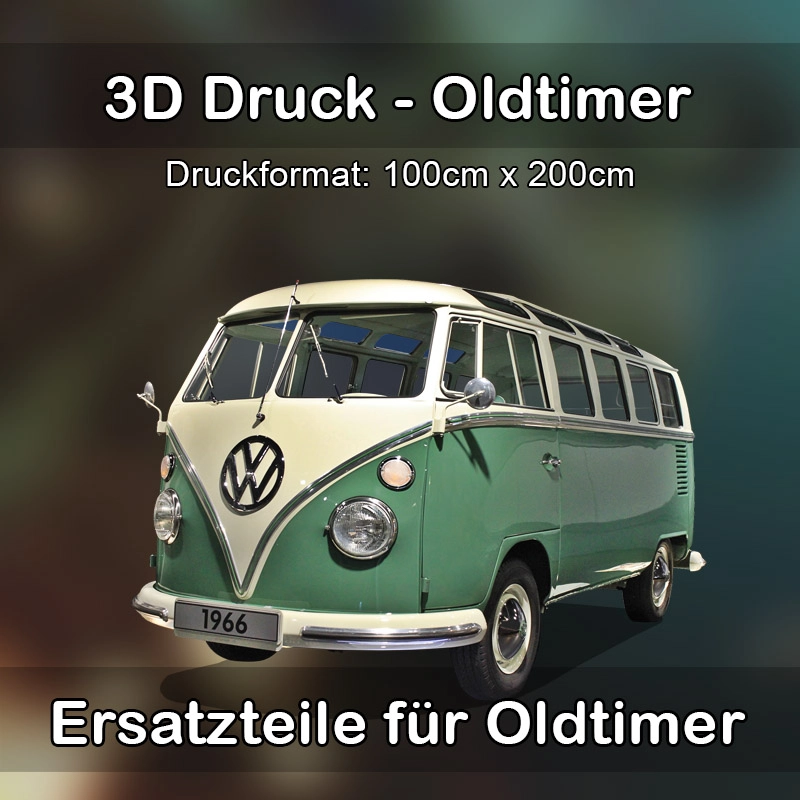 Großformat 3D Druck für Oldtimer Restauration in Fulda 