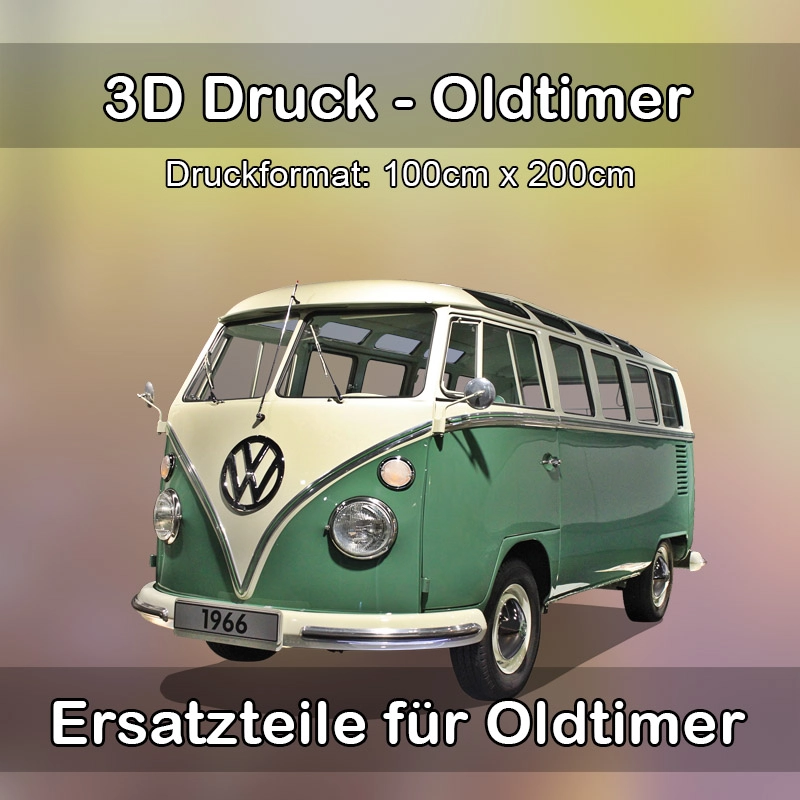 Großformat 3D Druck für Oldtimer Restauration in Fuldabrück 