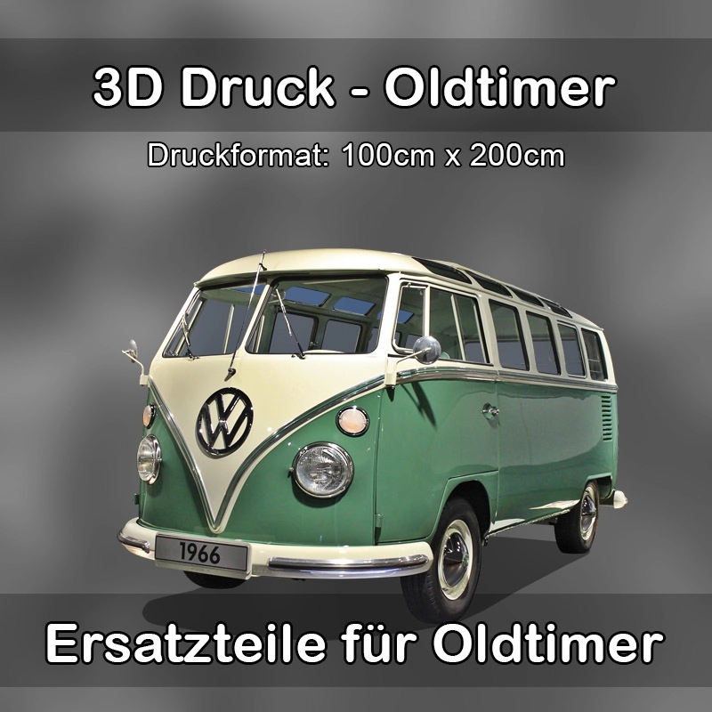 Großformat 3D Druck für Oldtimer Restauration in Fuldatal 
