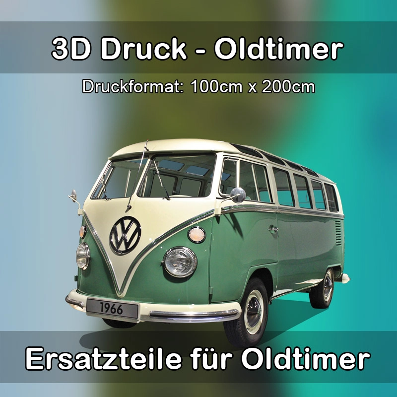 Großformat 3D Druck für Oldtimer Restauration in Furth im Wald 