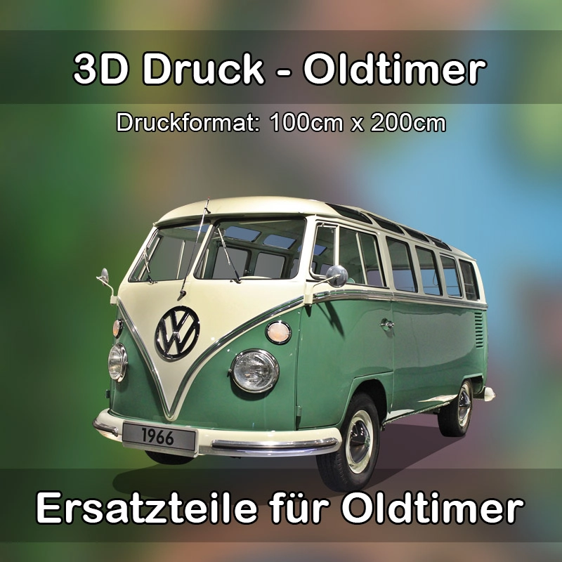 Großformat 3D Druck für Oldtimer Restauration in Furtwangen im Schwarzwald 