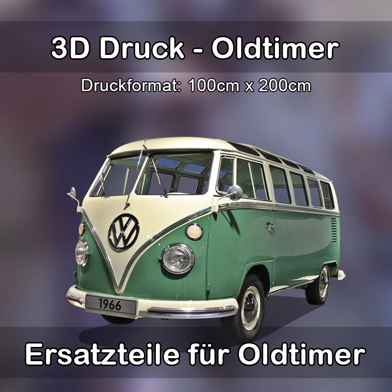 Großformat 3D Druck für Oldtimer Restauration in Gaienhofen 