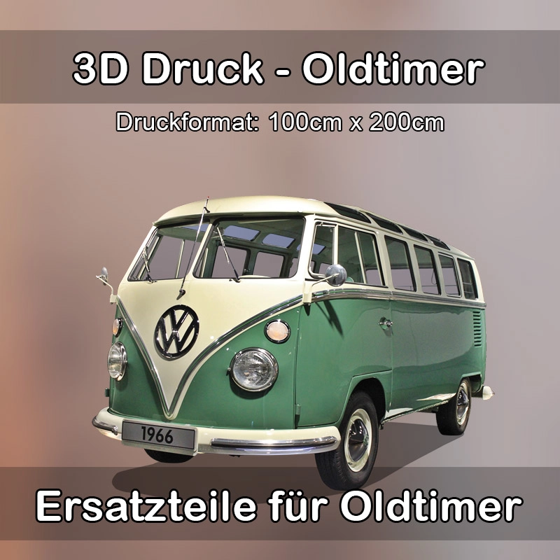 Großformat 3D Druck für Oldtimer Restauration in Gaildorf 