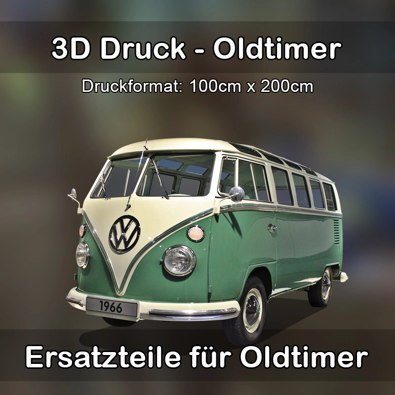 Großformat 3D Druck für Oldtimer Restauration in Gaißach 