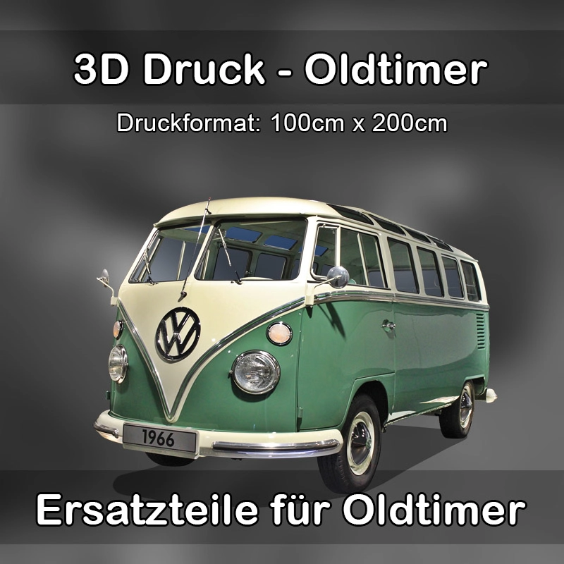 Großformat 3D Druck für Oldtimer Restauration in Gammertingen 