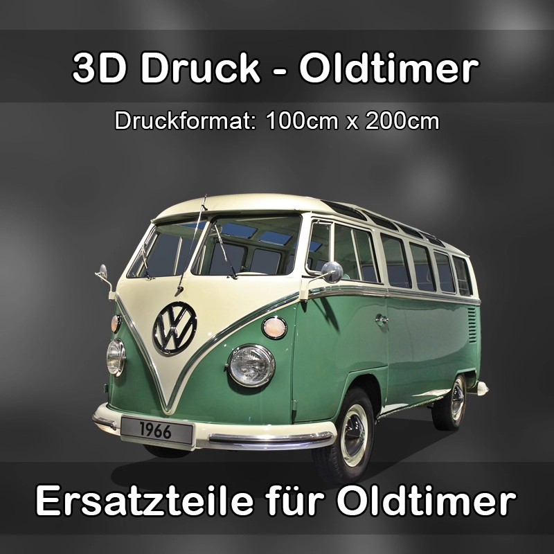 Großformat 3D Druck für Oldtimer Restauration in Garching bei München 