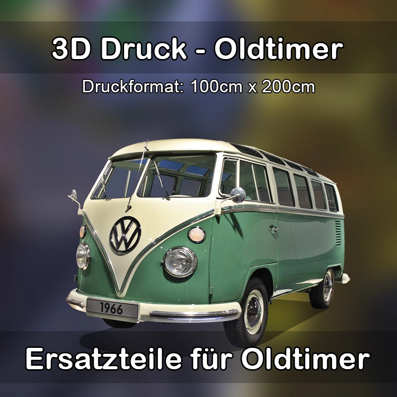 Großformat 3D Druck für Oldtimer Restauration in Garmisch-Partenkirchen 