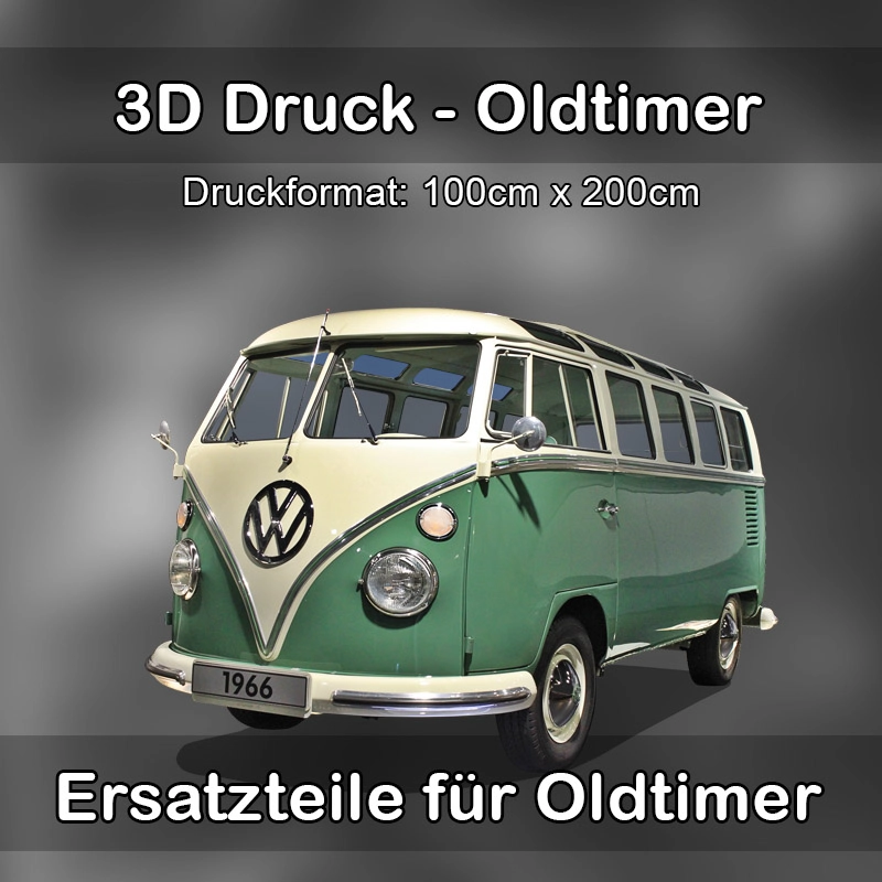 Großformat 3D Druck für Oldtimer Restauration in Gars am Inn 