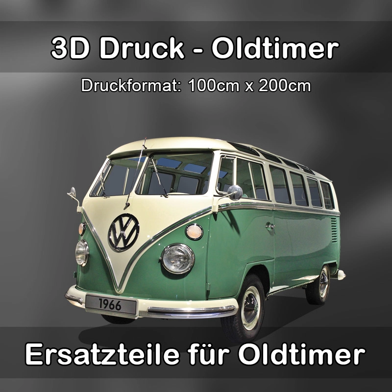 Großformat 3D Druck für Oldtimer Restauration in Gechingen 