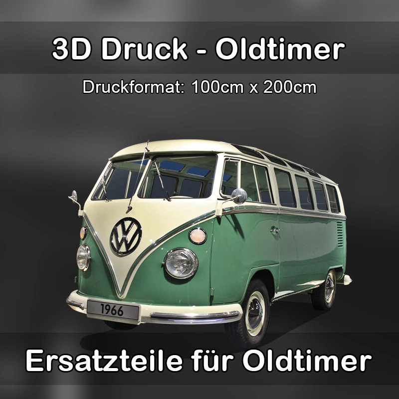 Großformat 3D Druck für Oldtimer Restauration in Geeste 
