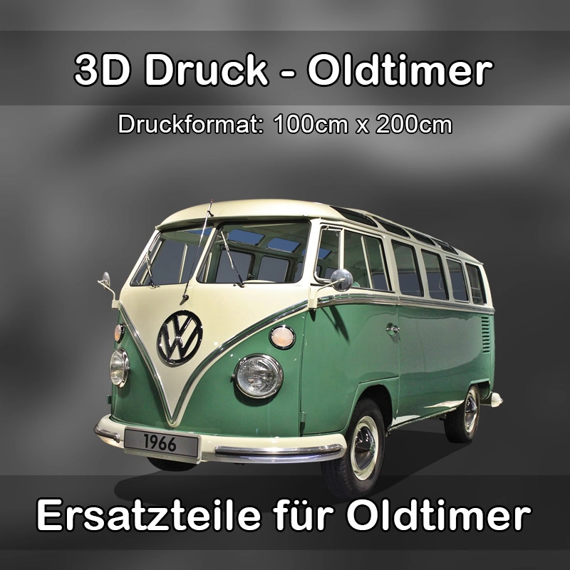 Großformat 3D Druck für Oldtimer Restauration in Geesthacht 