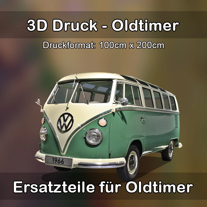 Großformat 3D Druck für Oldtimer Restauration in Geiselhöring 