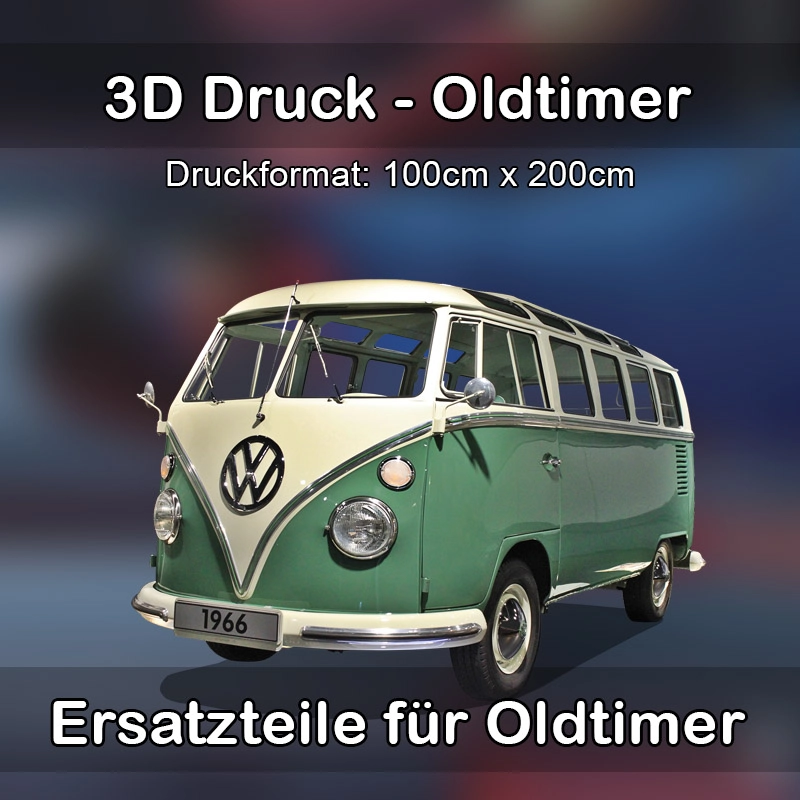 Großformat 3D Druck für Oldtimer Restauration in Geisenfeld 