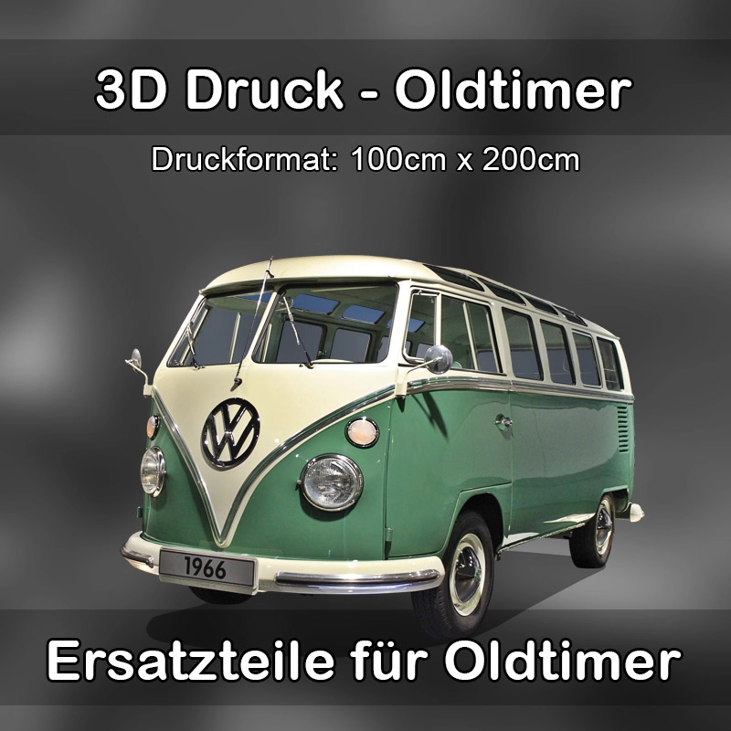 Großformat 3D Druck für Oldtimer Restauration in Geisenhausen 