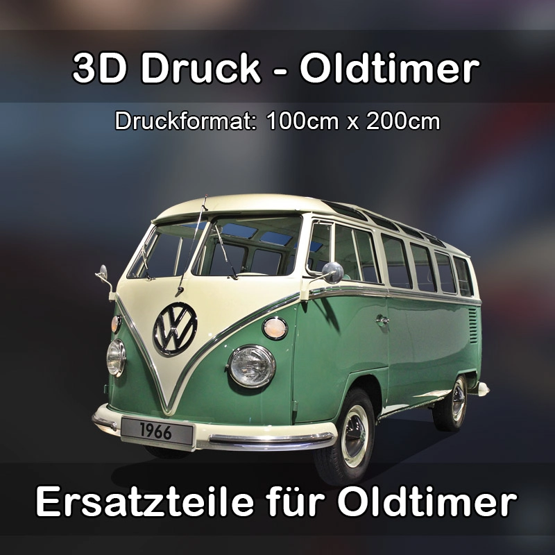 Großformat 3D Druck für Oldtimer Restauration in Geisenheim 