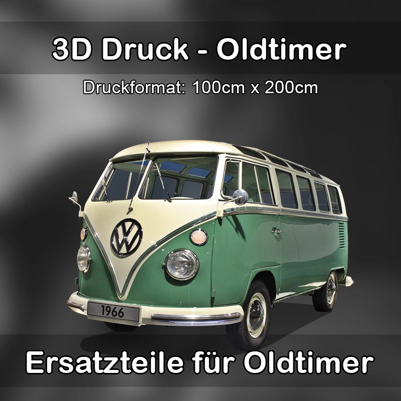 Großformat 3D Druck für Oldtimer Restauration in Geisingen 