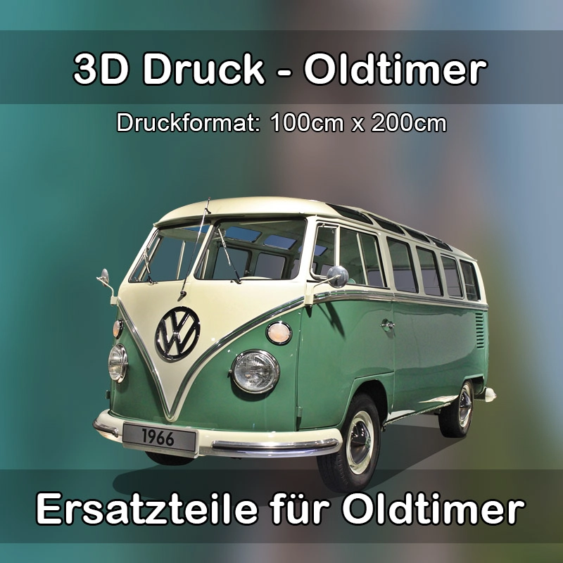 Großformat 3D Druck für Oldtimer Restauration in Gelenau/Erzgebirge 