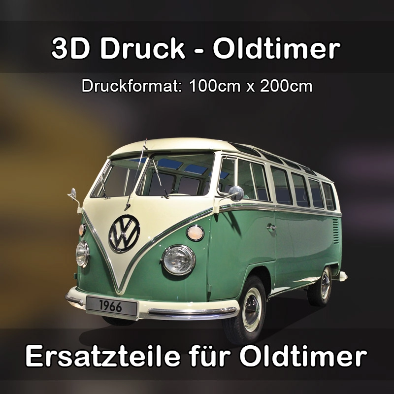Großformat 3D Druck für Oldtimer Restauration in Gelsenkirchen 