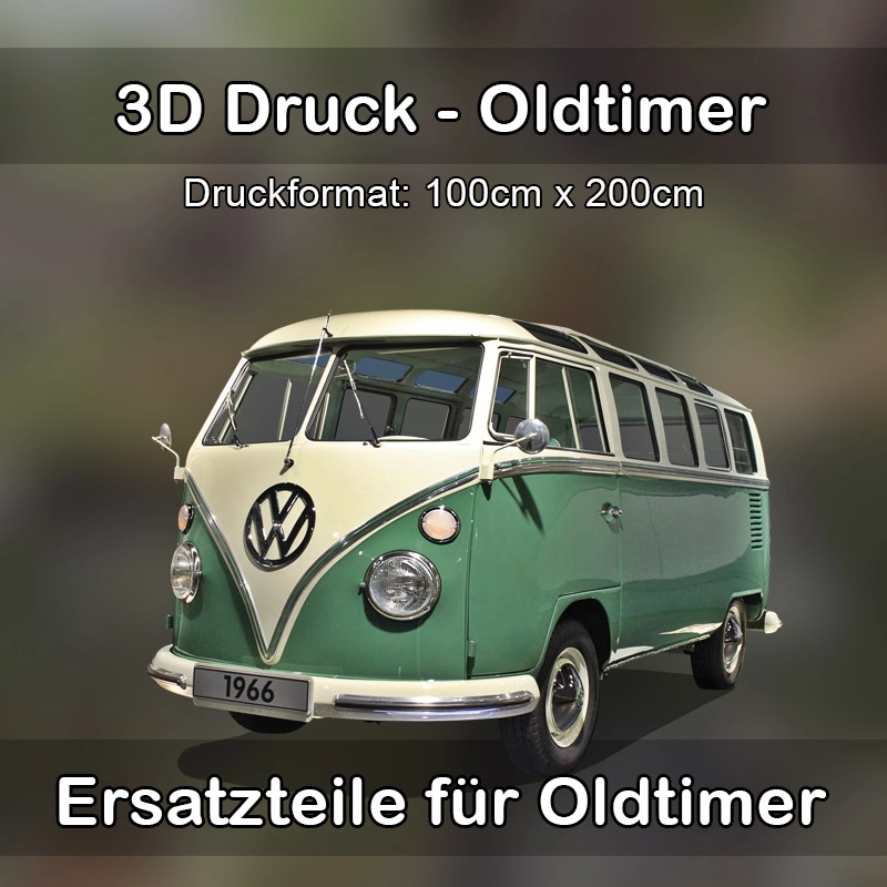 Großformat 3D Druck für Oldtimer Restauration in Gemmingen 
