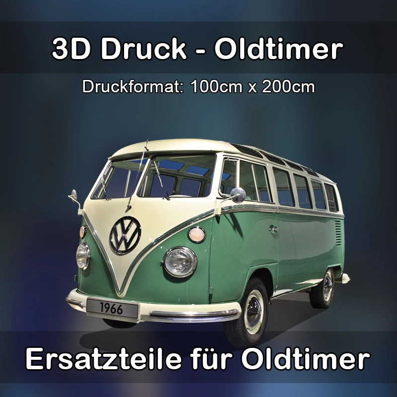 Großformat 3D Druck für Oldtimer Restauration in Gemünden am Main 