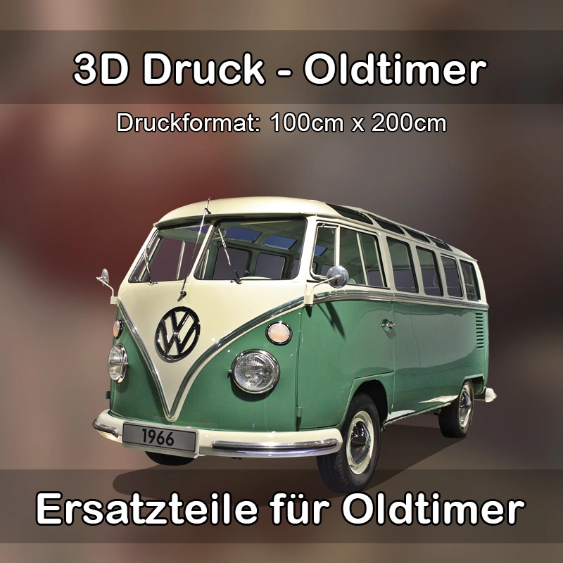 Großformat 3D Druck für Oldtimer Restauration in Gengenbach 