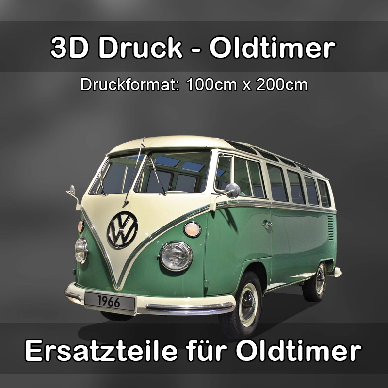 Großformat 3D Druck für Oldtimer Restauration in Georgsmarienhütte 