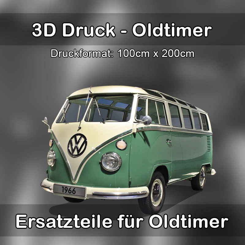 Großformat 3D Druck für Oldtimer Restauration in Gerbrunn 