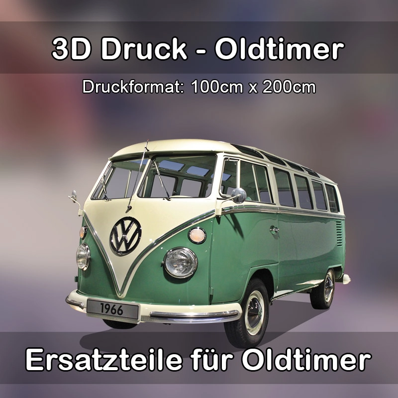 Großformat 3D Druck für Oldtimer Restauration in Geringswalde 