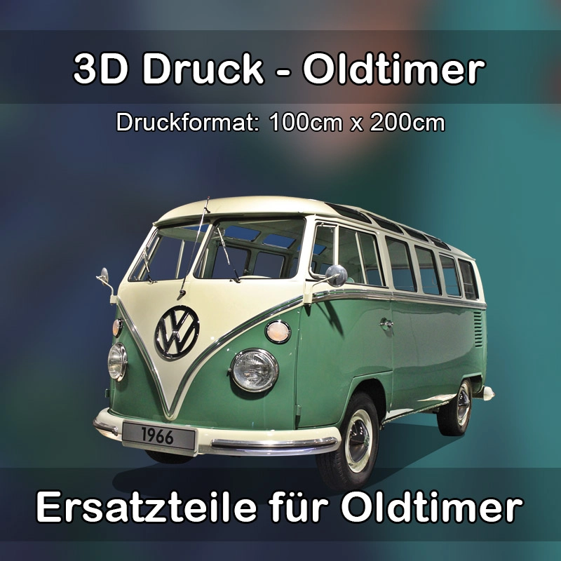 Großformat 3D Druck für Oldtimer Restauration in Gerlingen 