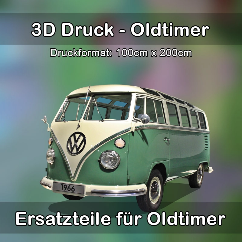 Großformat 3D Druck für Oldtimer Restauration in Gernsbach 