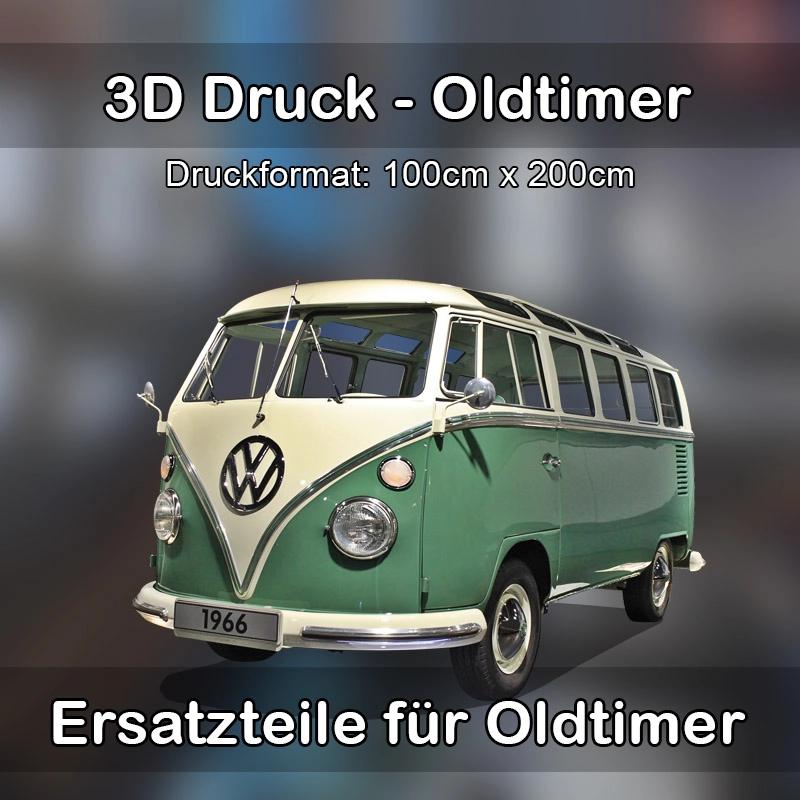 Großformat 3D Druck für Oldtimer Restauration in Gerolstein 