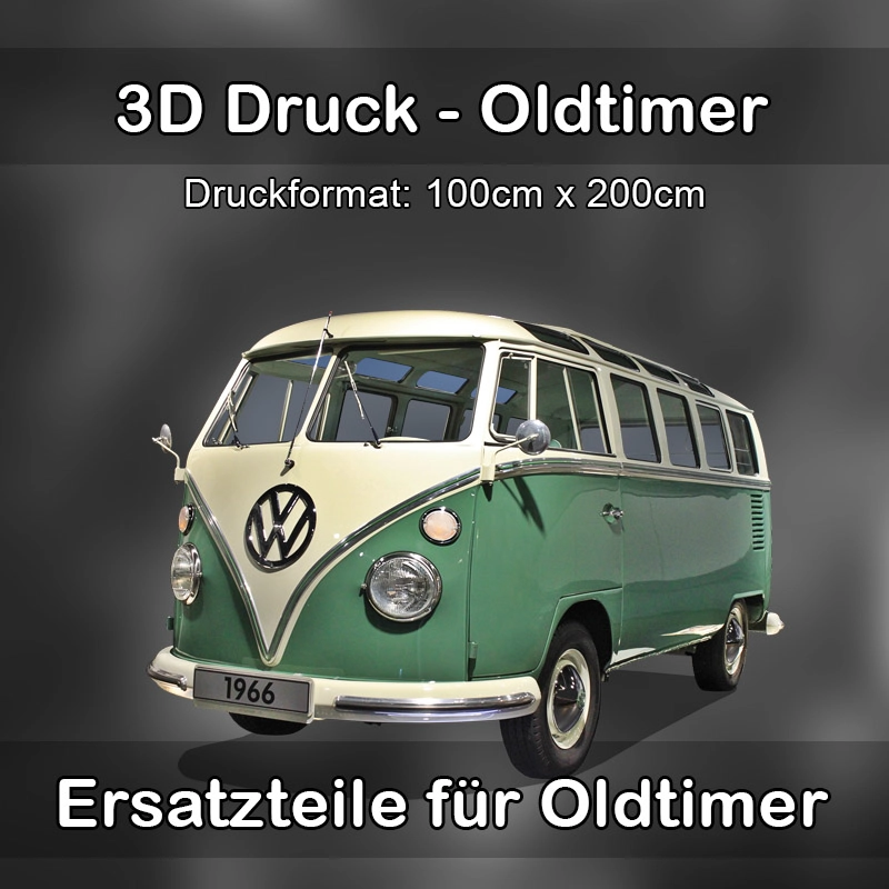 Großformat 3D Druck für Oldtimer Restauration in Gerolzhofen 