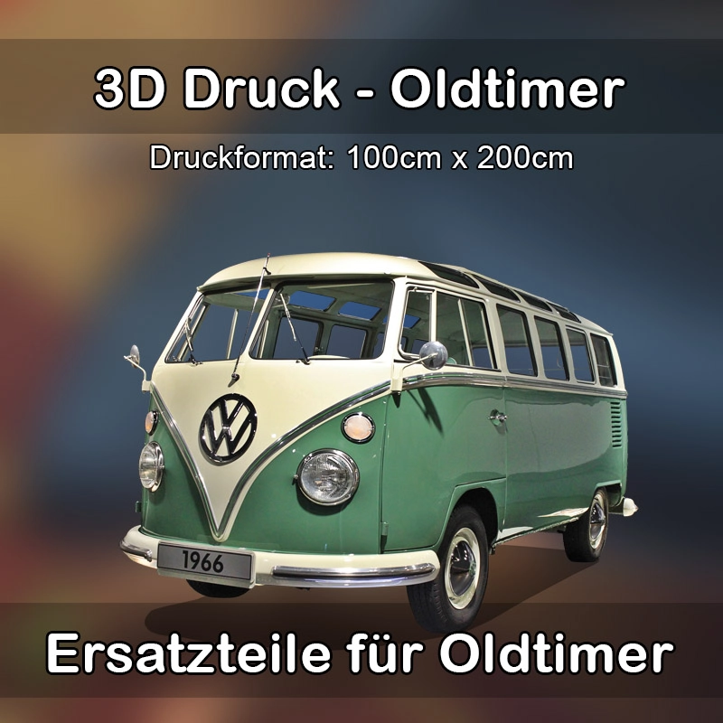 Großformat 3D Druck für Oldtimer Restauration in Gersdorf 