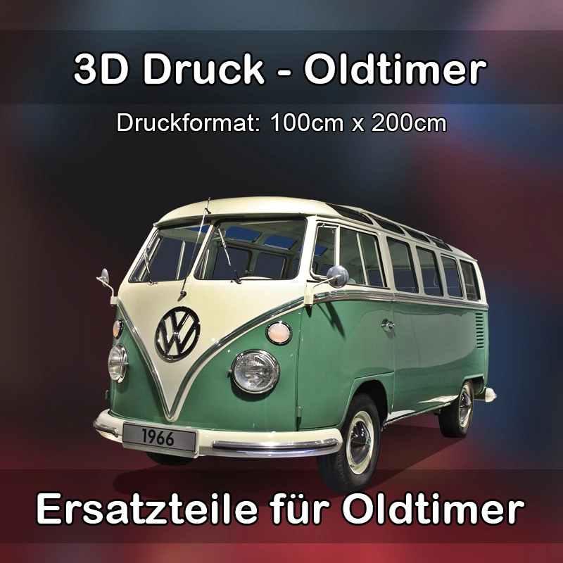 Großformat 3D Druck für Oldtimer Restauration in Gersheim 