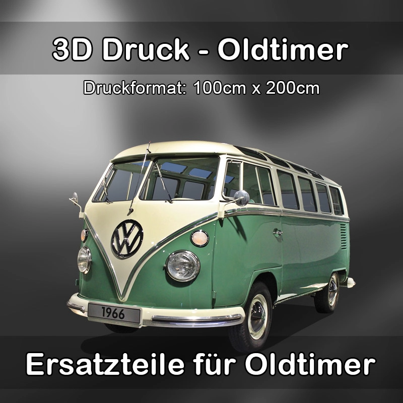Großformat 3D Druck für Oldtimer Restauration in Gerstetten 